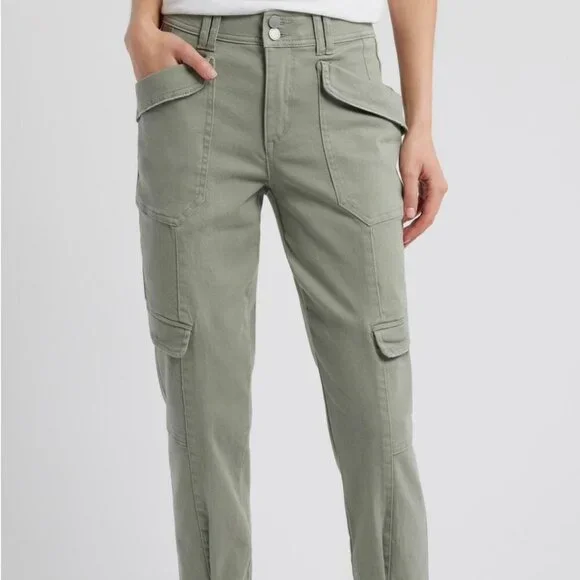 Wit & Wisdom Ab•Solution High Waist Cargo Pants Size 14 NWOT - Picture 1 of 4